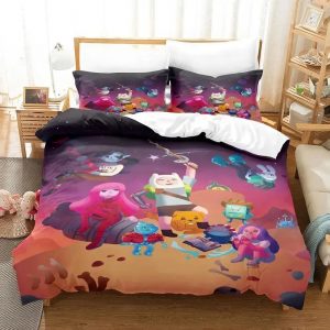 Adventure Time Bedding Set Single Double King Duvet Cover Quilt Cover