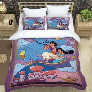 Aladdin Bedding Set Single Double King Duvet Cover Quilt Cover