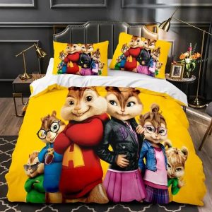 Alvin Bedding Set Single Double King Duvet Cover Quilt Cover