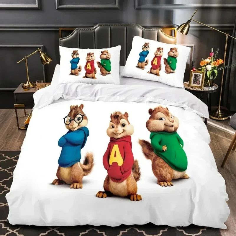 Alvin Bedding Set Single Double King Duvet Cover Quilt Cover