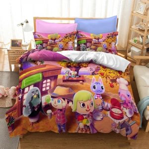 Animal Crossing Bedding Set Single Double King Duvet Cover Quilt Cover