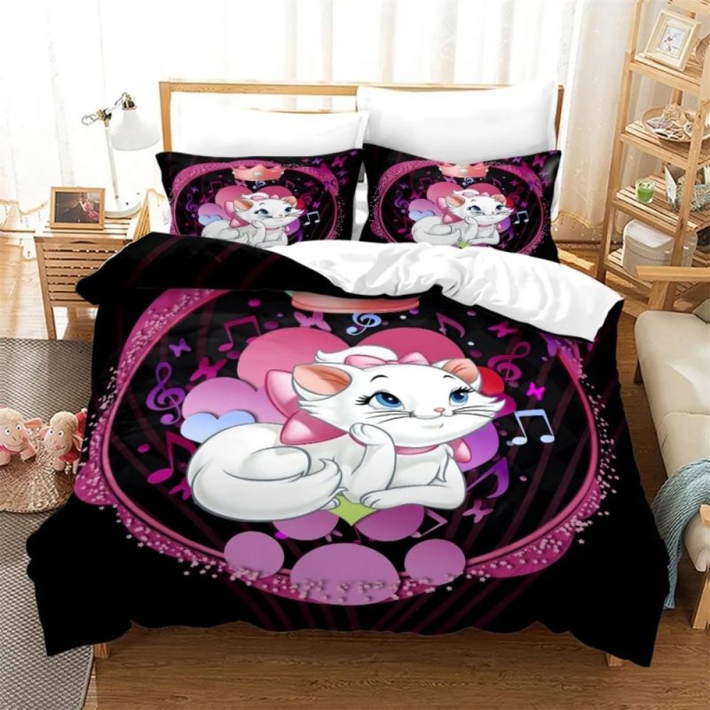 Aristocats Bedding Set Single Double King Duvet Cover Quilt Cover