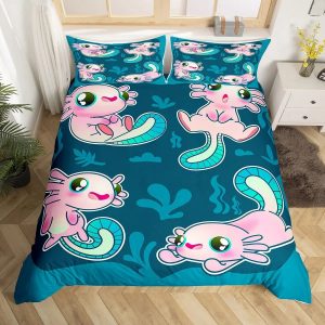 Axolotl Bedding Set Single Double King Duvet Cover Quilt Cover