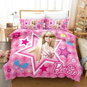 Barbie Bedding Set Single Double King Duvet Cover Quilt Cover #1