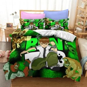 Ben 10 Bedding Set Single Double King Duvet Cover Quilt Cover