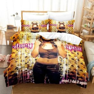 Britney Spears Bedding Set Single Double King Duvet Cover Quilt Cover