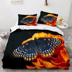 Butterfly Bedding Set Single Double King Duvet Cover Quilt Cover