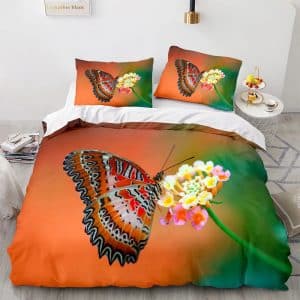 Butterfly Bedding Set Single Double King Duvet Cover Quilt Cover