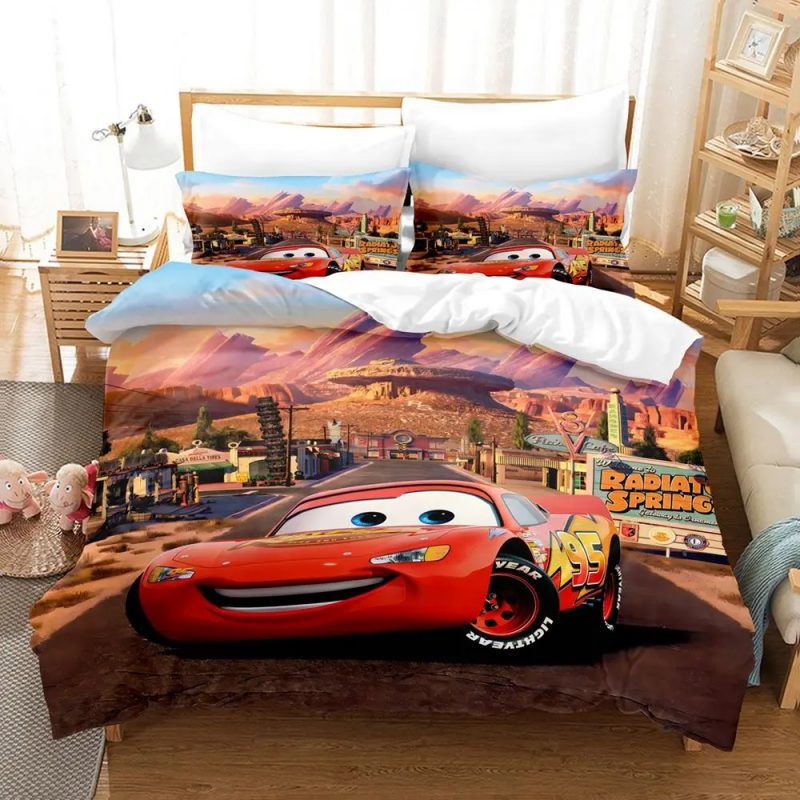 Cars Bedding Set Single Double King Duvet Cover Quilt Cover