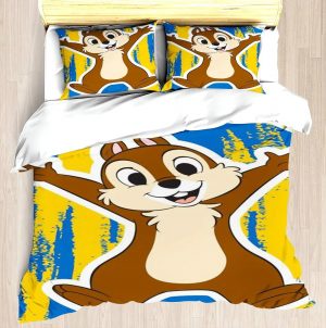 Chip N Dale Bedding Set Single Double King Duvet Cover Quilt Cover