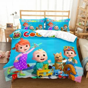 Cocomelon Bedding Set Single Double King Duvet Cover Quilt Cover