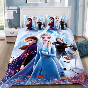 Disney Frozen Bedding Set Single Double King Duvet Cover Quilt Cover #1
