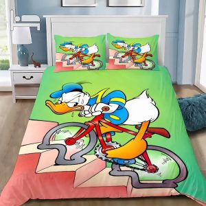 Donald Duck Bedding Set Single Double King Duvet Cover Quilt Cover #1