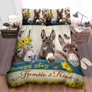 Donkey Bedding Set Single Double King Duvet Cover Quilt Cover
