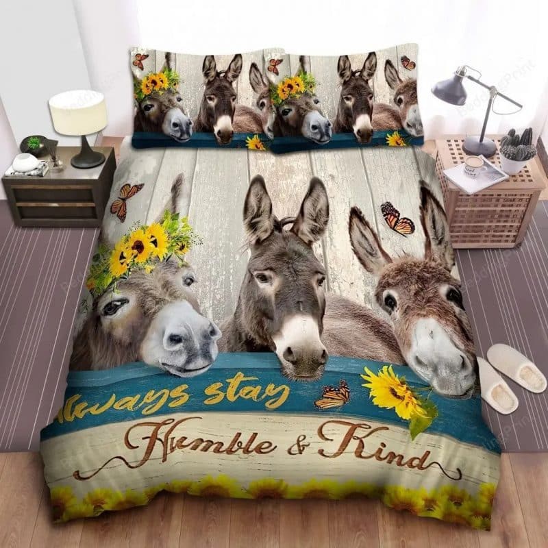 Donkey Bedding Set Single Double King Duvet Cover Quilt Cover