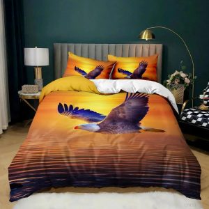 Eagle Bedding Set Single Double King Duvet Cover Quilt Cover