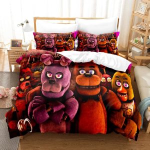 FNAF Bedding Set Single Double King Duvet Cover Quilt Cover #1