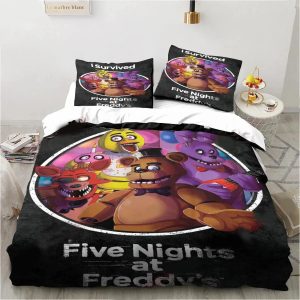 FNAF Bedding Set Single Double King Duvet Cover Quilt Cover