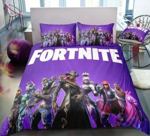 Fortnite Bedding Set Single Double King Duvet Cover Quilt Cover