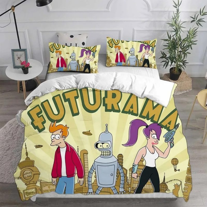Futurama Bedding Set Single Double King Duvet Cover Quilt Cover