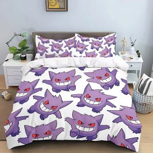 Gengar Bedding Set Single Double King Duvet Cover Quilt Cover