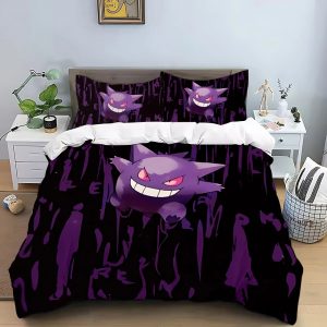 Gengar Bedding Set Single Double King Duvet Cover Quilt Cover