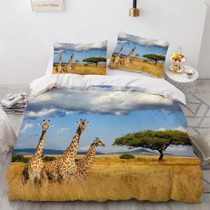 Giraffe Bedding Set Single Double King Duvet Cover Quilt Cover