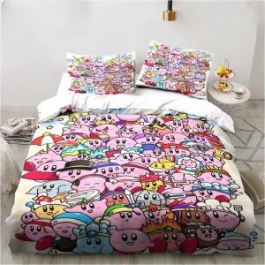 Kirby Bedding Set Single Double King Duvet Cover Quilt Cover
