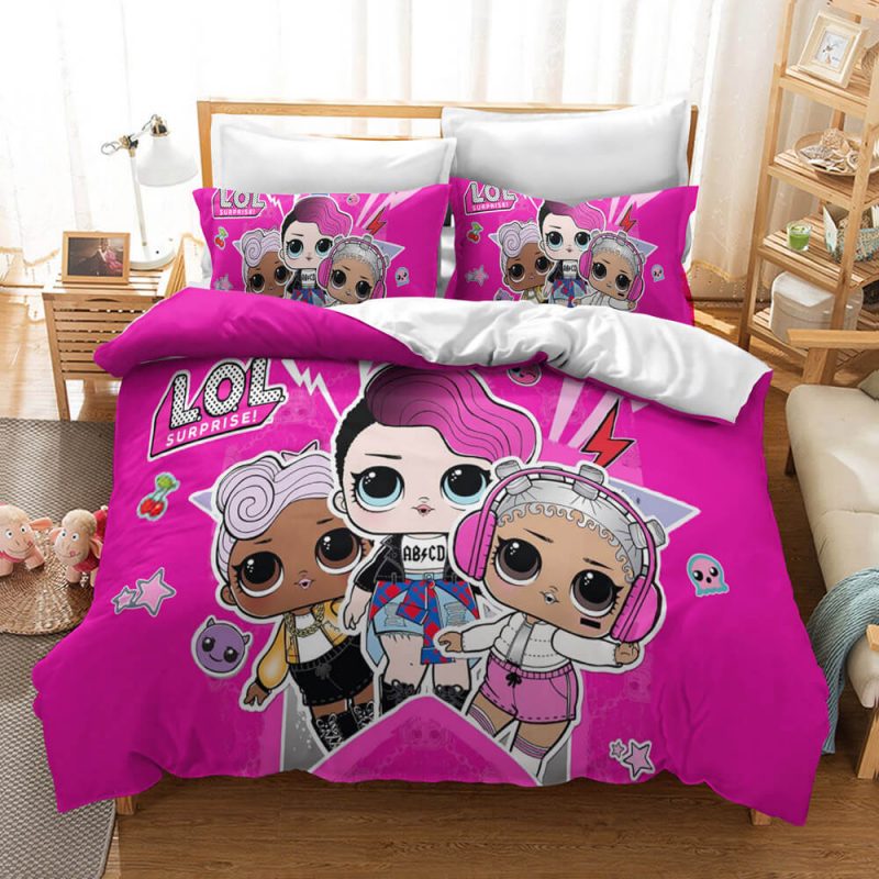 L.O.L Surprise Bedding Set Single Double King Duvet Cover Quilt Cover