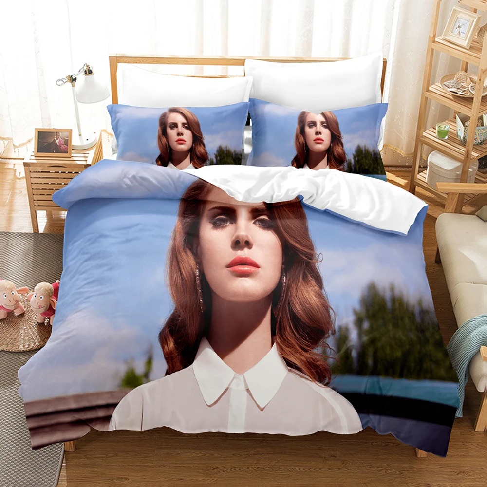 Lana Del Rey Bedding Set Single Double King Duvet Cover Quilt Cover