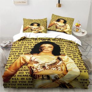 Michael Jackson Bedding Set Single Double King Duvet Cover Quilt Cover