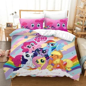 My Little Pony Bedding Set Single Double King Duvet Cover Quilt Cover