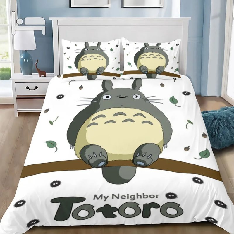 My Neighbor Totoro Bedding Set Single Double King Duvet Cover Quilt Cover