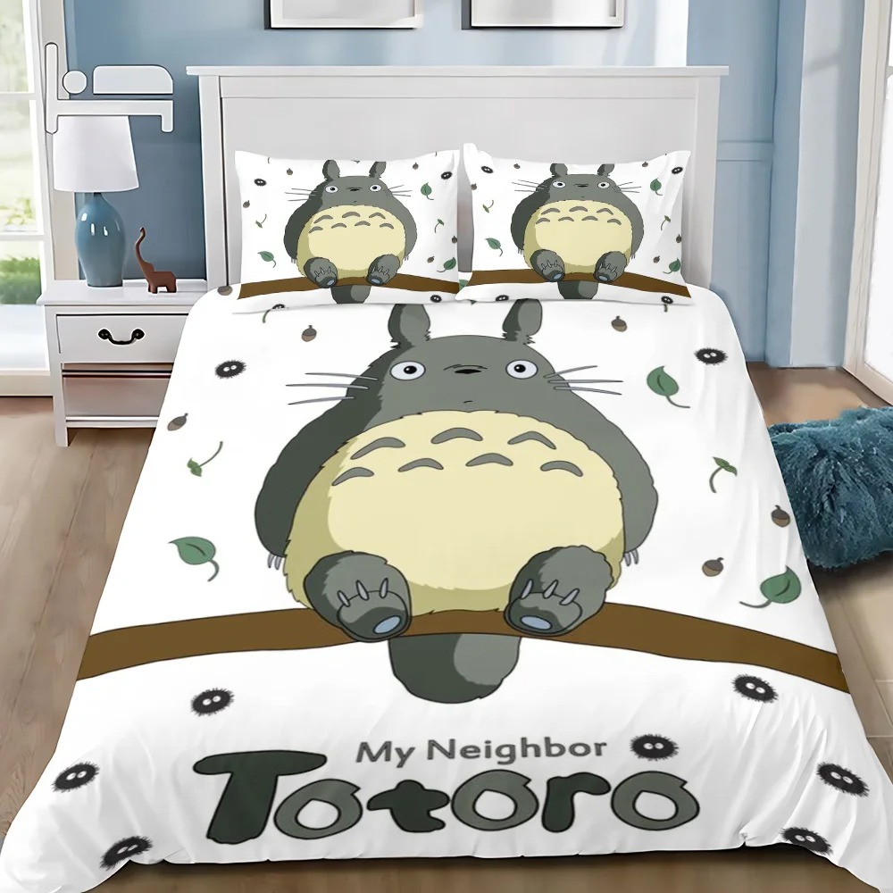 My Neighbor Totoro Bedding Set Single Double King Duvet Cover Quilt Cover