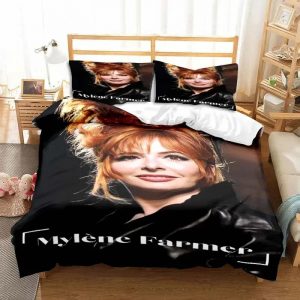 Mylène Farmer Bedding Set Single Double King Duvet Cover Quilt Cover