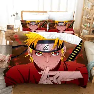 Naruto Kakashi Bedding Set Single Double King Duvet Cover Quilt Cover