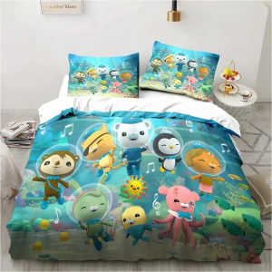 Octonauts Bedding Set Single Double King Duvet Cover Quilt Cover
