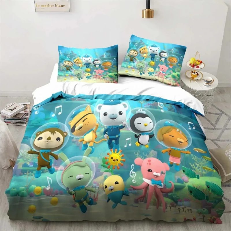 Octonauts Bedding Set Single Double King Duvet Cover Quilt Cover