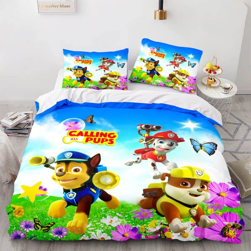 PAW Patrol Bedding Set Single Double King Duvet Cover Quilt Cover