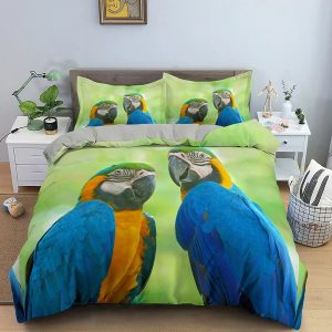 Parrot Bedding Set Single Double King Duvet Cover Quilt Cover