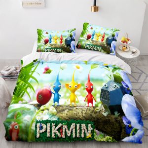 Pikmin Bedding Set Single Double King Duvet Cover Quilt Cover