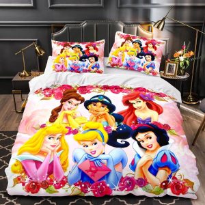 Princess Snow White Bedding Set Single Double King Duvet Cover Quilt Cover
