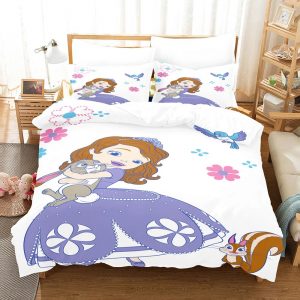 Princess Sofia Bedding Set Single Double King Duvet Cover Quilt Cover