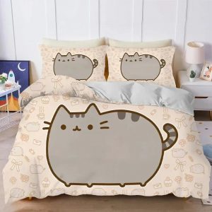 Pusheen Bedding Set Single Double King Duvet Cover Quilt Cover