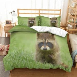 Raccoon Bedding Set Single Double King Duvet Cover Quilt Cover