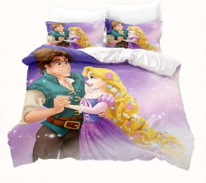 Rapunzel Bedding Set Single Double King Duvet Cover Quilt Cover