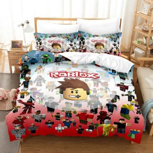 Roblox Bedding Set Single Double King Duvet Cover Quilt Cover