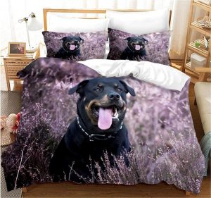 Rottweiler Bedding Set Single Double King Duvet Cover Quilt Cover