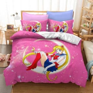 Sailor Moon Bedding Set Single Double King Duvet Cover Quilt Cover