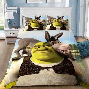 Shrek Bedding Set Single Double King Duvet Cover Quilt Cover